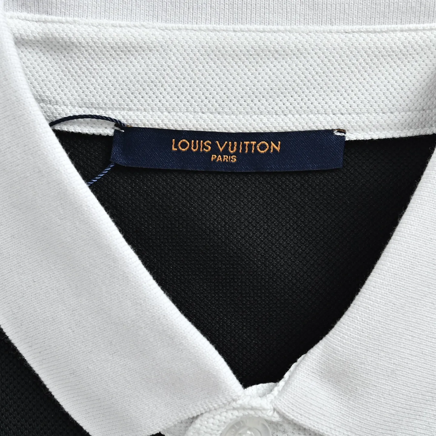 Louis Vuitton/Louis Vuitton Polo short sleeves with embroidered letters on the chest